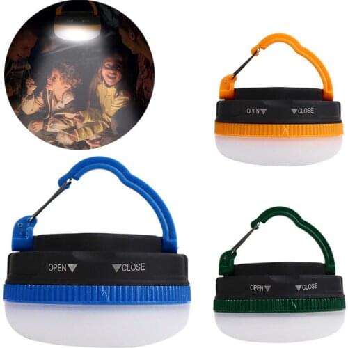 Outdoor LED Camping Light Emergency Lantern Tent Light Portable Survival Lanterns For Cycling Riding Fishing Pocket Hiking Tool