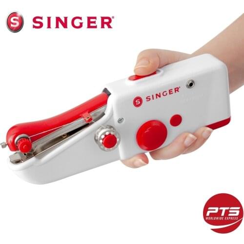 SINGER Handheld Sewing Machine Stitch Sew Quick Portable Mending Cordless DIY Apparel Operation Sewing Machine Arts Crafts Gift