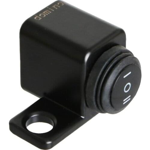Handlebar Double Control Switch For Universal Motorcycle Rocker Star Switches Electric Bike Dual Button