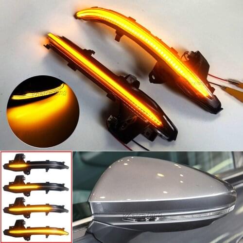 LED Dynamic Turn Signal Light For Audi A6 C8 4A A7 4K A8 D5 4N Rearview Side Mirror Sequential Blinker Lamp 2018 2019 2020
