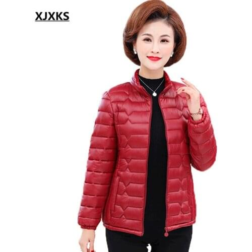 XJXKS Women's Autumn Down Jackets