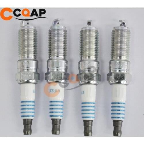 4pcs/lot SP-530 AYFS-32Y-R Iridium Spark Plug For Ford Escape Lincoln MKZ SP530 AYFS32-R