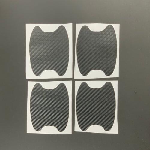 4pcs Car Door Handle Bowl Protector Sticker for Jaguar XF XJ XJS XK S-TYPE X-TYPE XJ8 XJL XJ6 XKR XK8 X320 X308