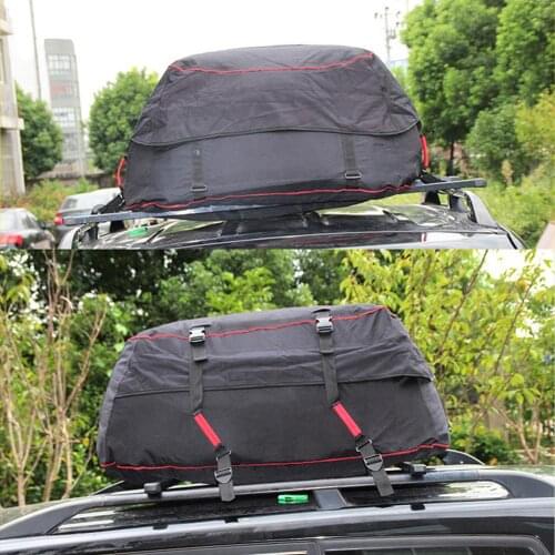 600d Oxford SUV Car Roof Box Rooftop Bag Waterproof Rooftop Luggage Carrier Storage Bag Travel Waterproof Carrier Cargo Bag 2021