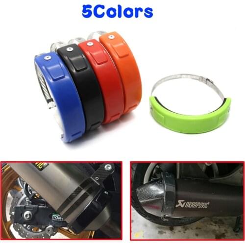 Hot sell motorcycle accessories Silencer/Exhaust Oval Exhaust Orange Protector For DUCATI 821 / 796 / 696 MONSTER 2009-2016 2015