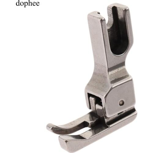 Dophee 1pc presser foot 1.6mm-9.5mm Industrial sewing machine full steel right wide presser foot for BROTHER ARTISAN