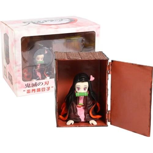 Demon Slayer Kimetsu No Yaiba Kamado Nezuko In Box PVC Figure Collectible Model Toy