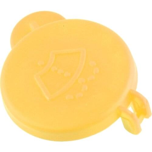 2S61 17632AD Car Windscreen Washer Bottle Cap Cover Yellow Fit For Ford Fiesta MK6 2001 2002 2003 2004 2005 2006 2007 2008