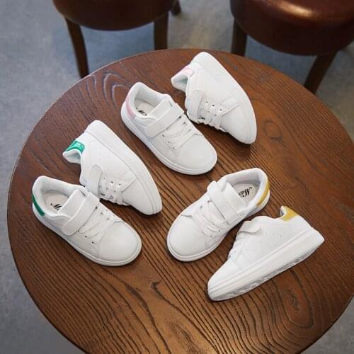 Odorless soft standard size children like Kids’ sneakers breathable anti-wear casual light belt fashion summer running shoes