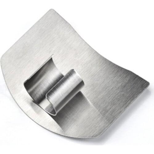 Stainless Steel Kitchen Tools Hand Finger Protector Knife Cut Slice Safe Guard Shredded Finger Guard
