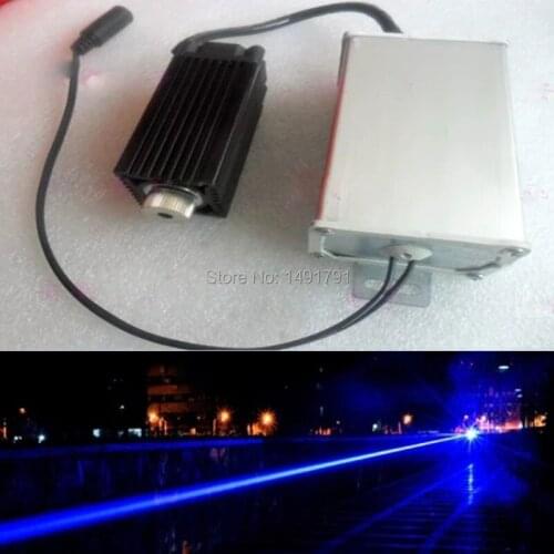 1.6W 450nm laser transmitter high power blue laser equipment use for Outdoor landmark dedicated PCB engraving machine