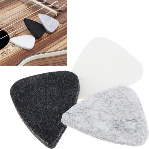 Soft Felt Ukulele Picks Plectrum for Concert Soprano Tenor Ukulele 21 23 26