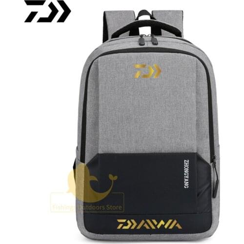 Daiwa 2021 New Backpack Outdoor Sport Mens Multi-function Fishing Backpack Waterproof Quality Shoulder Bag Student Backpack