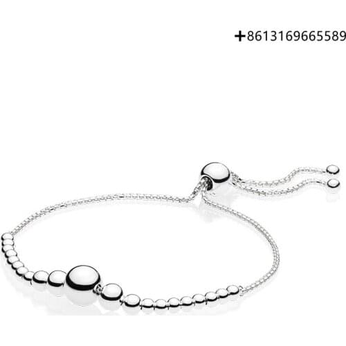 100% 925 sterling silver 1:1 original engraving lianzhu bracelet manufacturers direct batch