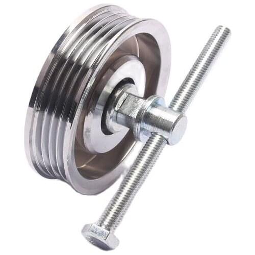 Suitable for Doosan Daewoo DH150 220 300 Excavator Parts Air Conditioner Belt Tensioner 4PK (High Quality)