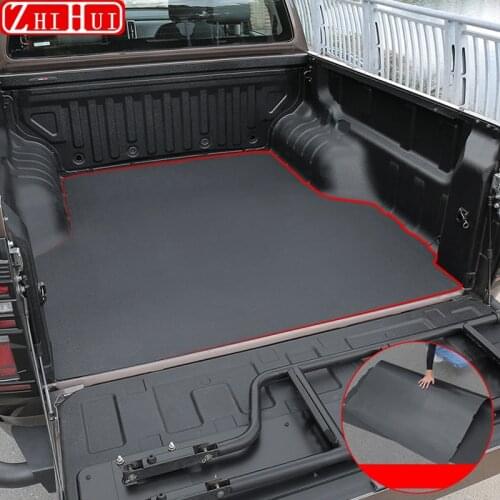 Car Rear Trunk Liner Cargo Boot Trunk Mat TPE Truck Plate Floor Tray Mud Kick Protector Carpet For GWM Poer Ute 2021 Accessories