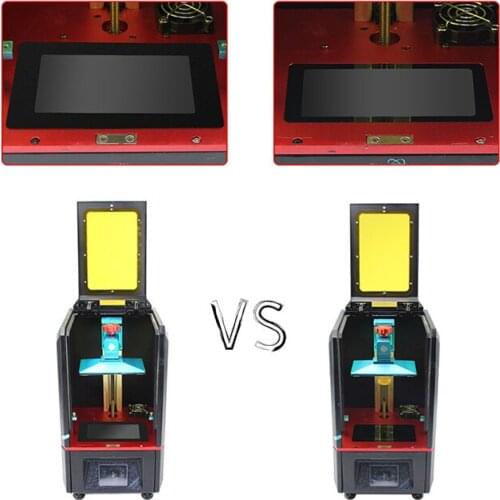 For 3D Resin Printer FEP Film Light-curing PC Protective Sleeve Cover with Dust-free Cloth