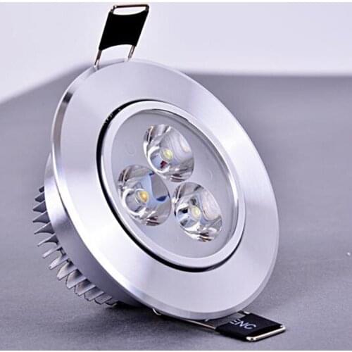 3w 5w 7w Led Ceiling Lamp Recessed Led Downlight 220v 110v Warm / Pure/cold White Round Led Spot Light 1pcs