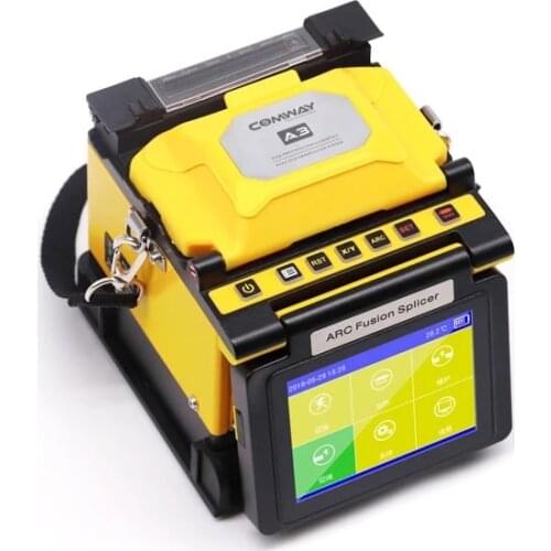 DHL Smart ARC fusion splicer A3 touch screen FTTH FTTX Welding Machine Fusionadora de fusion Comway A3