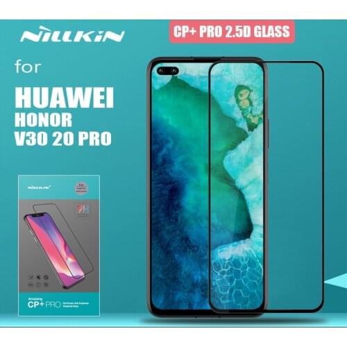 For Huawei Honor V30 20 Pro Glass Nillkin CP+ Pro Full Cover Tempered Glass Screen Protector for Huawei Honor V30 20 Pro Glass