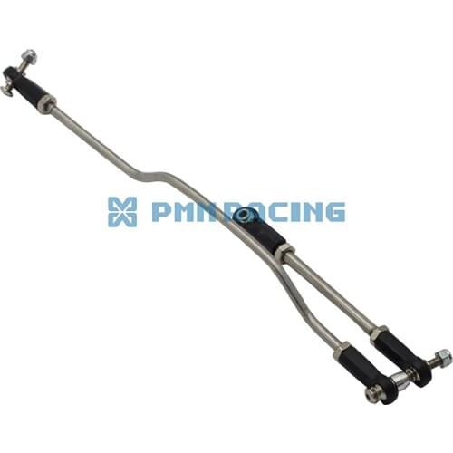 1/10 RC Crawler Car Upgrade Part CNC Aluminium Alloy Steering Link For Axial Wraith RR10