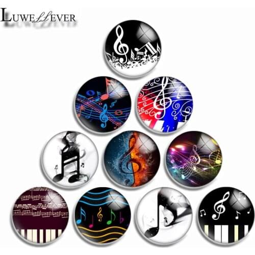 10mm 12mm 16mm 20mm 25mm 30mm 534 Note Mix Round Glass Cabochon Jewelry Finding 18mm Snap Button Charm Bracelet