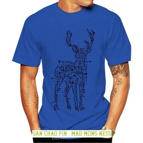 2020 Hot Sale New Men T Shirt ELECTRIC DEER wire terminal mashup mens t shirt tees NEW 2020