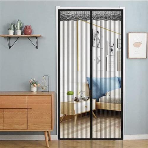 2021 Anti-mosquito Curtain Magnet to attract Household Mosquiteras Para Ventana Summer Fly-proof Ventilation Screen Door