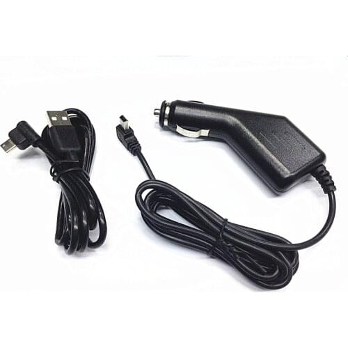 2A Car Power Charger Adapter + USB Cord For Garmin Dezl 760/LM/T 560/LM/T/LT GPS