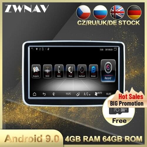 IPS 4+64G Android 9.0 Car multimedia Player GPS Navi For Benz A/B CLA/GLA/G 2013 2014 2015 car auto radio video stereo head unit