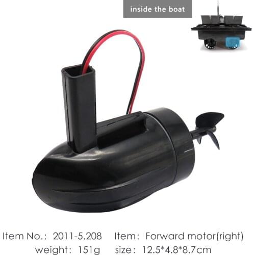 Electric Motor For Flytec 2011-5 Intelligent Bait Throwing And Nesting Boat 7.4V 8000 Rpm Original Parts