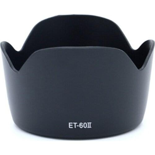 ET-60II Lens Hood For EF 75-300mm F/4-5.6 III EF-S 55-250mm F/4-5.6