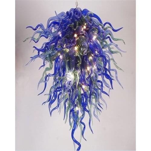 Imitating crystal glass romantic chandelier lights-LR086