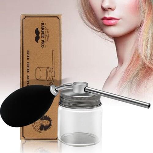 Refillable Silicone Talc Powder Blower Puffer Barbers Talcum Dispenser Spray Bottle Hair Salon Home Use