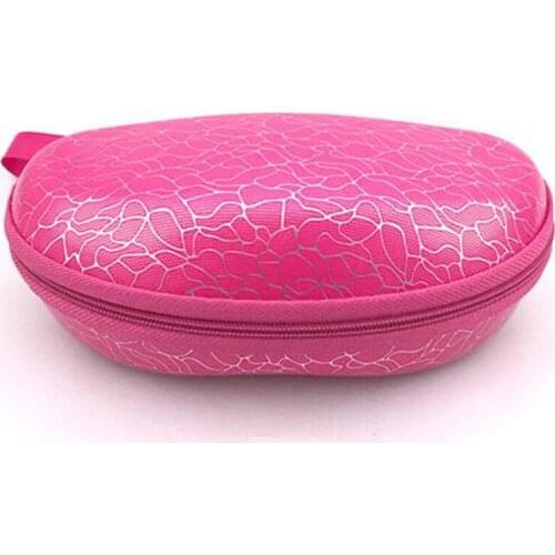 New Arrivals Exquisite Printed Zipper EVA Sunglasses Case Women Men Glasses Box Portable Holder Protector Eyewear Accessory