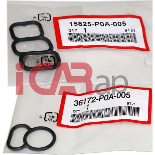 OEM: 36172-P0A-005 15825-P0A-005 36172P0A005 15825P0A005 Upper Lower Spool Valve VTEC Solenoid Gaskets For Accord 4cyl 94-02
