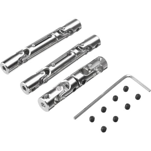 Full Metal CVD Drive Shaft Front Rear Upgrade Kit For WPL 1/16 B14 B24 RC Crawler Car Military Truck 1/12 MN D90 Repair parts