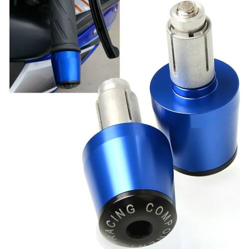 7/8'' 22 mm CNC motorcycle handlebar handle bar grips ends for SUZUKI GSXR 600/750 GSX-R 600/750 2006 2007 2008 2009 2010