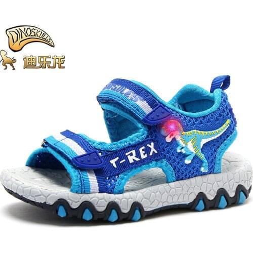 Kids Summer Sandals Breathable Outdoor Beach Sandals kids shoes for boys Fashion Lighting Shoes Children Sandals