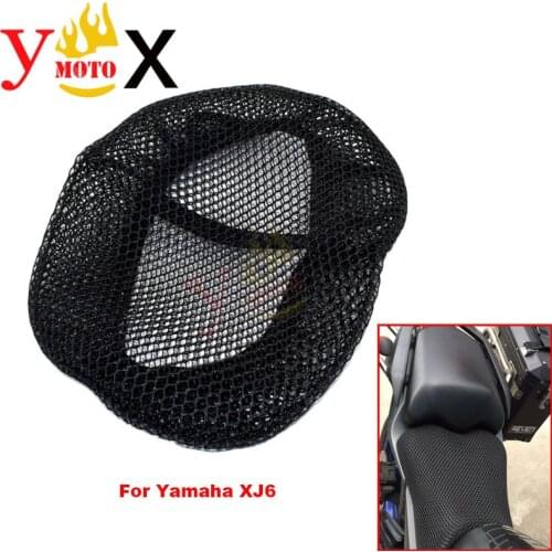 Bike Motorcycle Front Drive Mesh Seat Cover Cushion Pad Guard Heat Insulation Breathable Sun-proof Net For Yamaha XJ6 2009-2015
