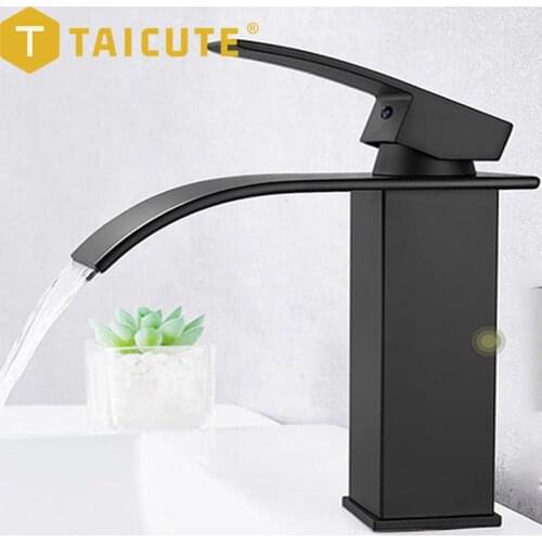 TAICUTE Black Bath Faucets