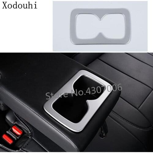 Car inner trim Center Console middle rear back tail Cup gear armrest box frame For Nissan Terra 2018 2019 2020