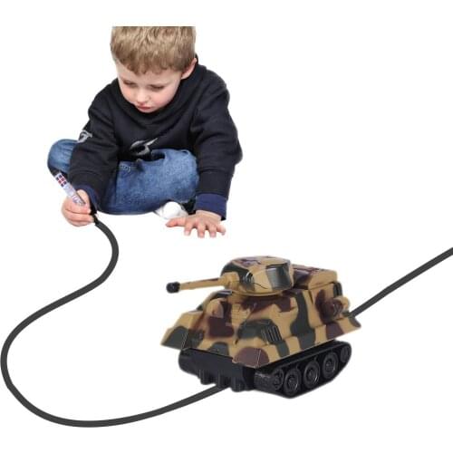 Magic Inductive Tank run on the line you draw Cool Novelty Magic Inductive Fangle Tank Toy Car Unique Gift toy for Kid Dropship