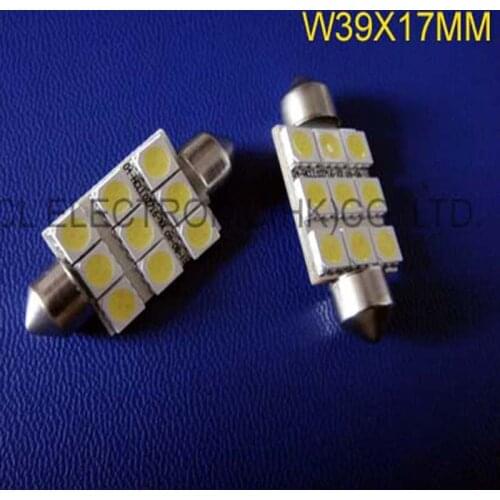 High quality 12Vac/dc 39mm led Interior lamps,car led dome lights,led car reading lamps free shipping 5pcs/lot