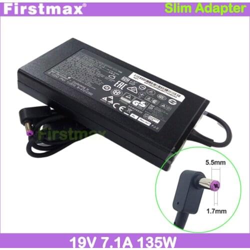 Firstmax 135W power supply 19V 7.1A charger for Acer ac adapter ConceptD CN315-71P CN315-71 CN515-71P CN515-71 Nitro AN515-31