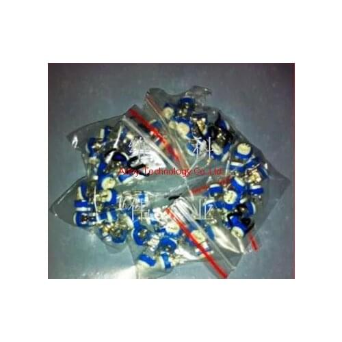13Type*10pcs=130pcs;Trimming Potentiometer RM-065 top adjustment 100ohm-1Mohm RM065 Variable Resistors Assorted Kit