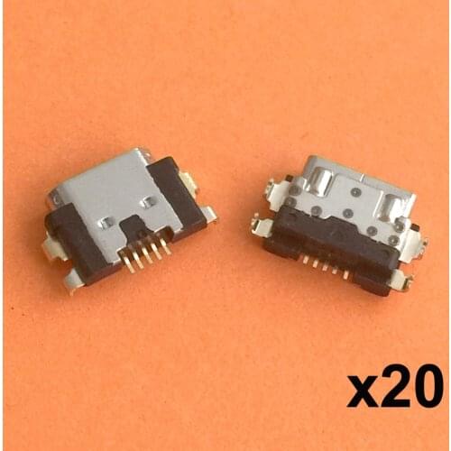 20PCS USB Charging Port Connector Plug Socket Dock Repair Part For ZTE B2015 B2017