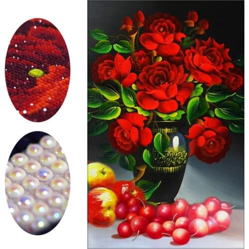 2018 5D DIY Special Diamond Embroidery,Floral,Ross,Rhinestone Decoration,Full Cross Stitch,3D Diamond Painting,Mosaic,Christmas