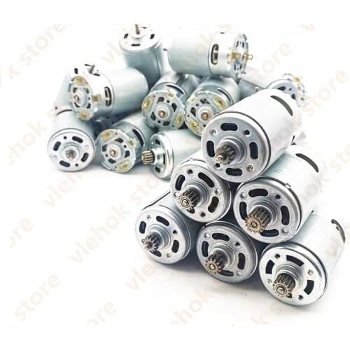 9T 11Teeth 13Teeth 14Teeth 15Teeth RS550 10.8V 12V 14.4V 18V for BOSCH DeWALT HITACHI MAKITA METABO Milwaukee Hilti Ryobi Motor