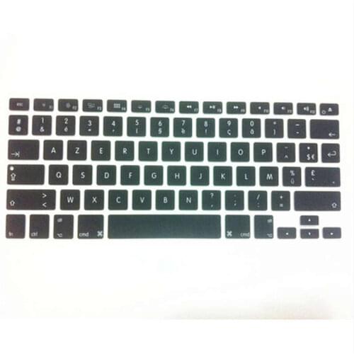 AZERTY French Silicone US Keyboard Cover Skin Cover Protective FILM Protector for Apple MacBook Pro Air With Retina 13 15 17
